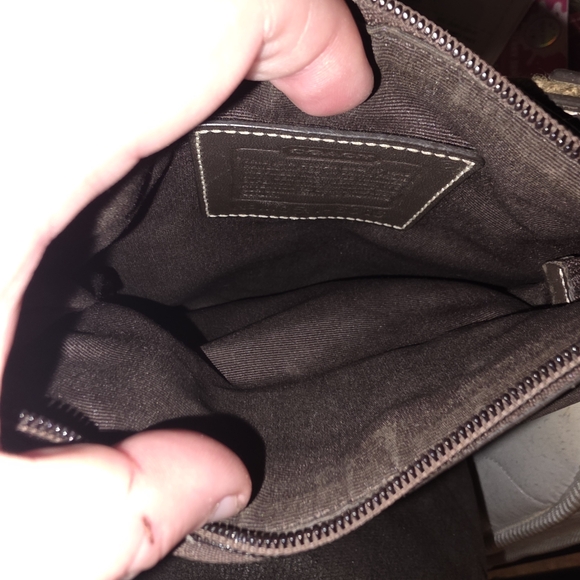 Coach Brown Crossbody Bag - Picture 5 of 9
